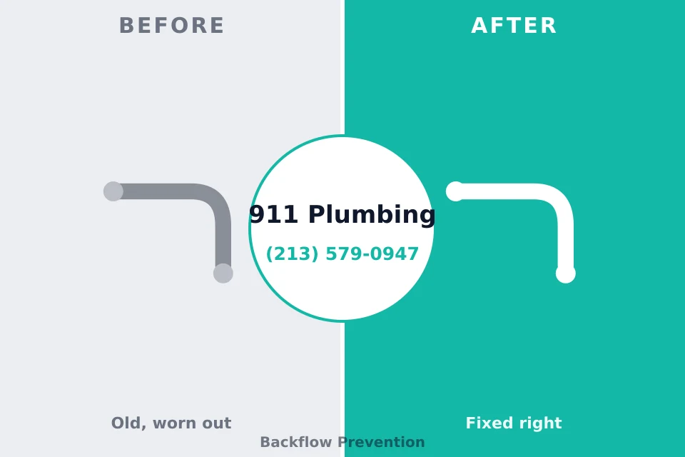 Before and after: plumbing company Monroe, WA